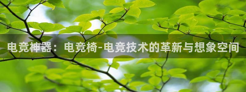 火狐电竞网页版：电竞神器：电竞椅-电竞技术的革新与想象空间