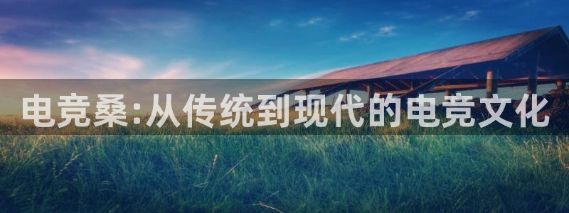 火狐电竞酒店：电竞桑:从传统到现代的电竞文化