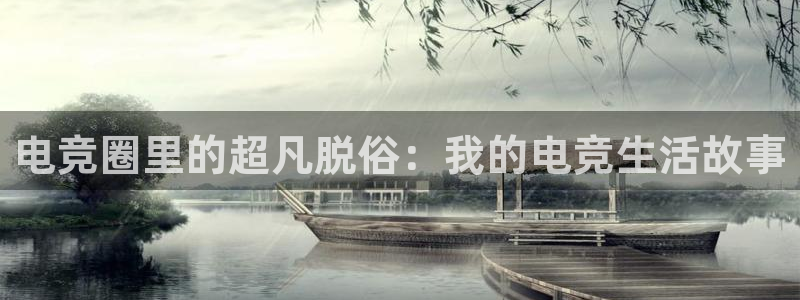 火狐电竞官方网站：电竞圈里的超凡脱俗：我的电竞生活故事